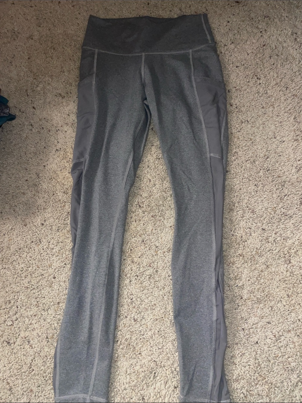 Fabletics Gray High-Waist Leggings